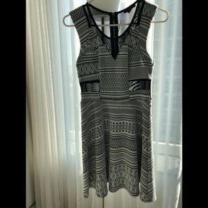 NEW Material Girl Black and White Dress